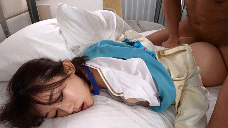 コスプレ姿の黒川すみれちゃんと、バックでセックス。